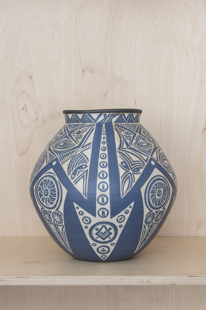 Blue Moon Jar: “Stone Sentinels” - Image 3