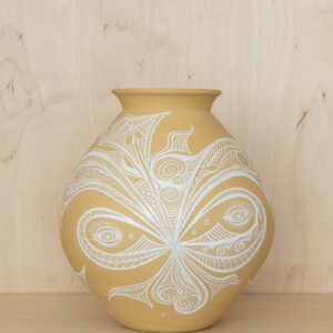 Yellow Moon Jar: “Humoresque: Medusa meets Baba the Turk”