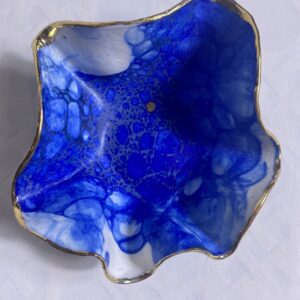 Mini Mazarine Blue Bubble Bowl No3