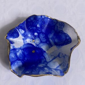 Mini Mazarine Blue Bubble Bowl No5