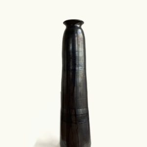 Tall Black Vase