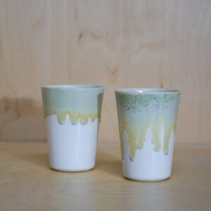Studio Pottery London signature collection of beakers