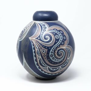 First Polychromatic Gourd Vase