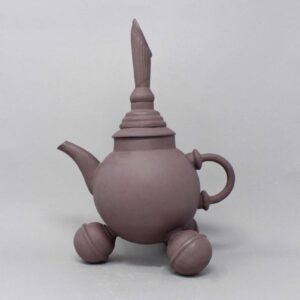 Purple teapot