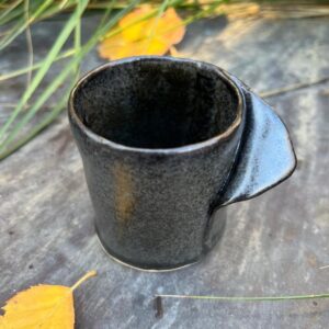 Charcoal espresso cup