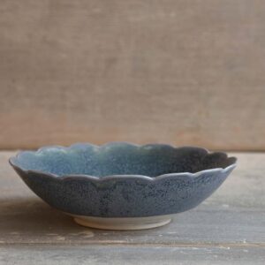 Handmade Shallow Porcelain Bowl