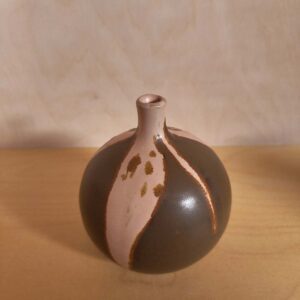 small chocolate salmon vase no 1 1