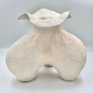white vase