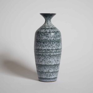 black and white glazed stoneware