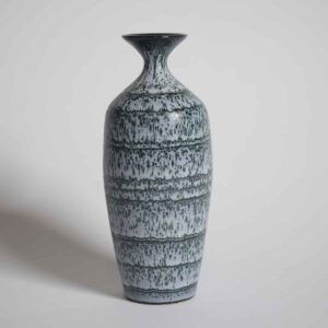 black and white glazed stoneware