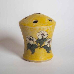 bright yellow small vase