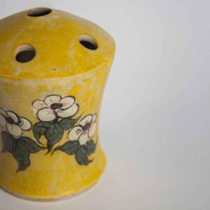 bright yellow small vase