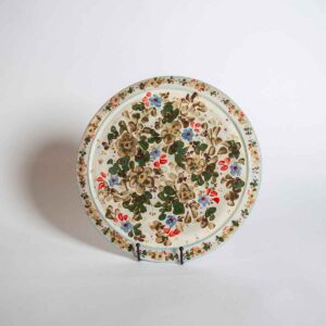 large floral plate ii