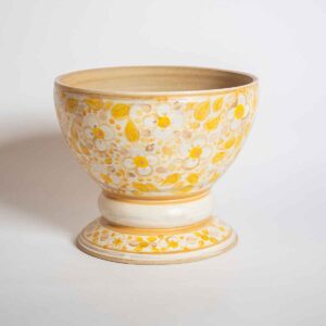 yellow flower bowl