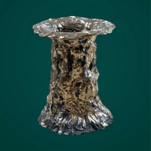 golden volcanic vessel