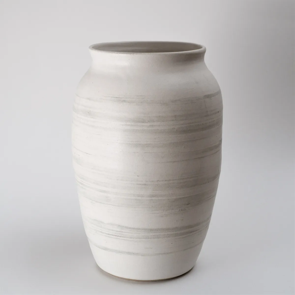large vase with striped decoration